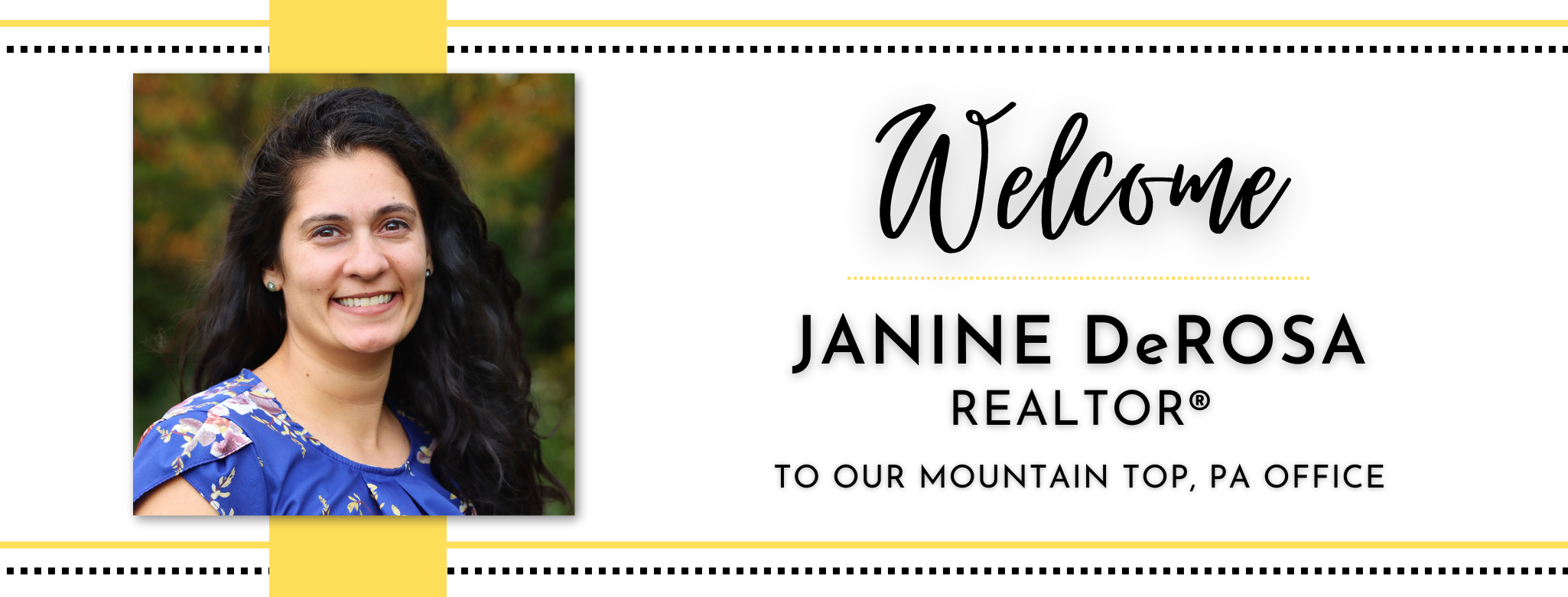 Janine derosa welcome