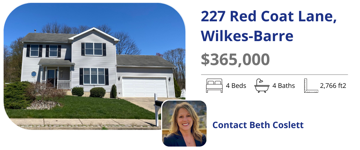 227 red coat lane, wilkes barre