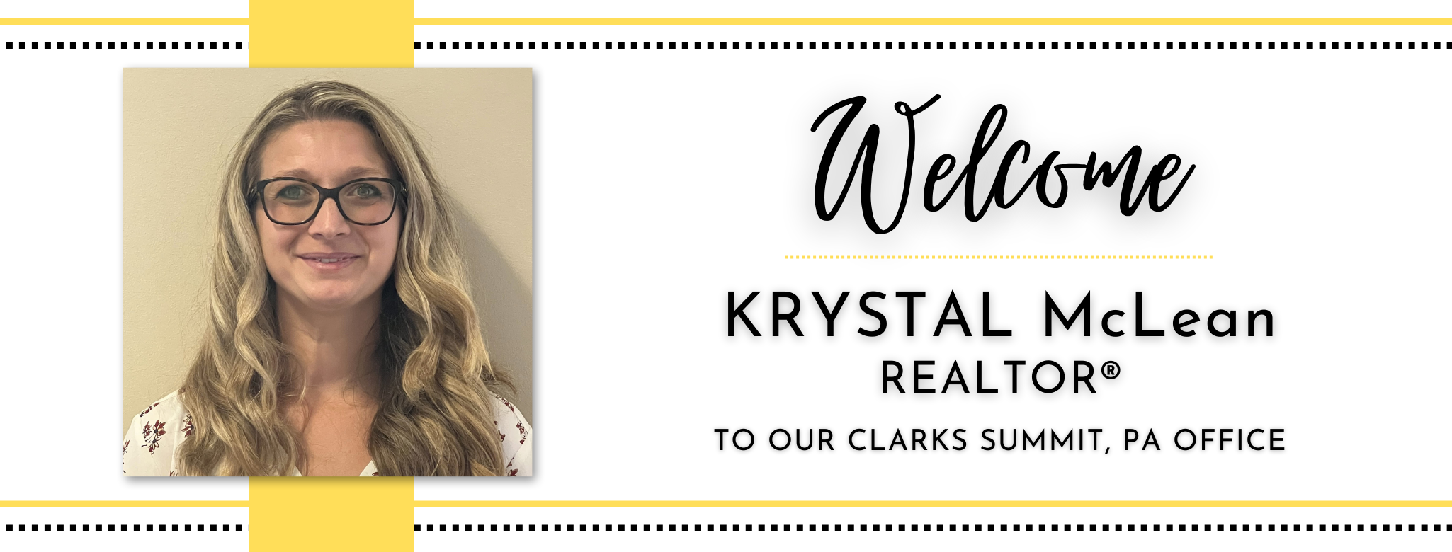 welcome krystal mclean