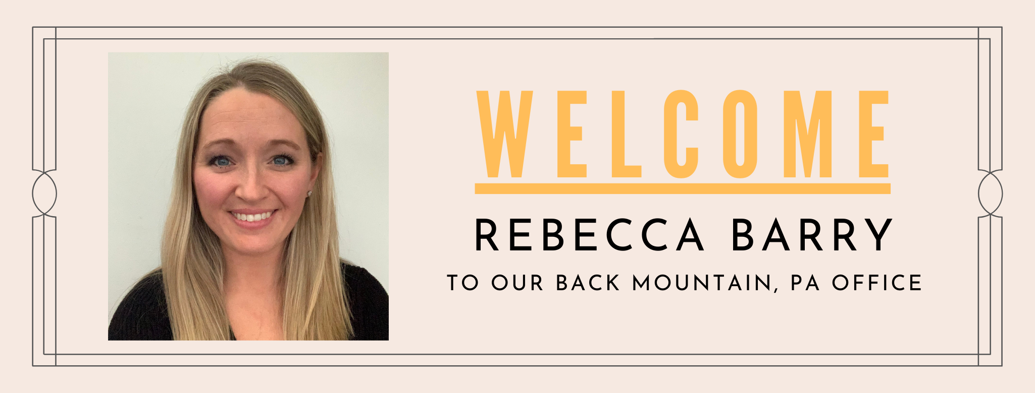 Welcome Rebecca Barry