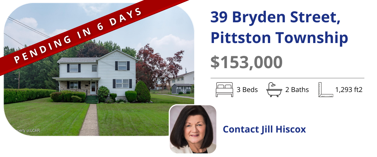 homes for sale in Pittston twp