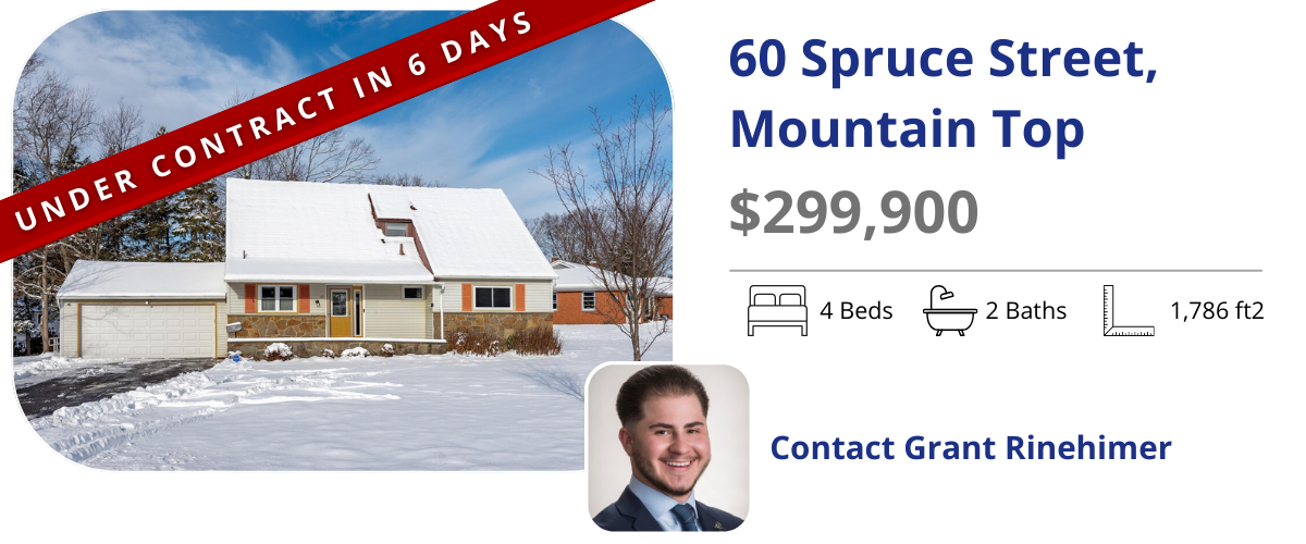 homes for sale in mountain top