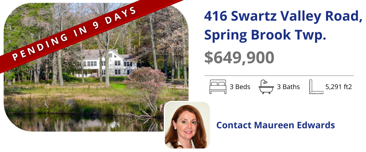 homes for sale in spring brook township
