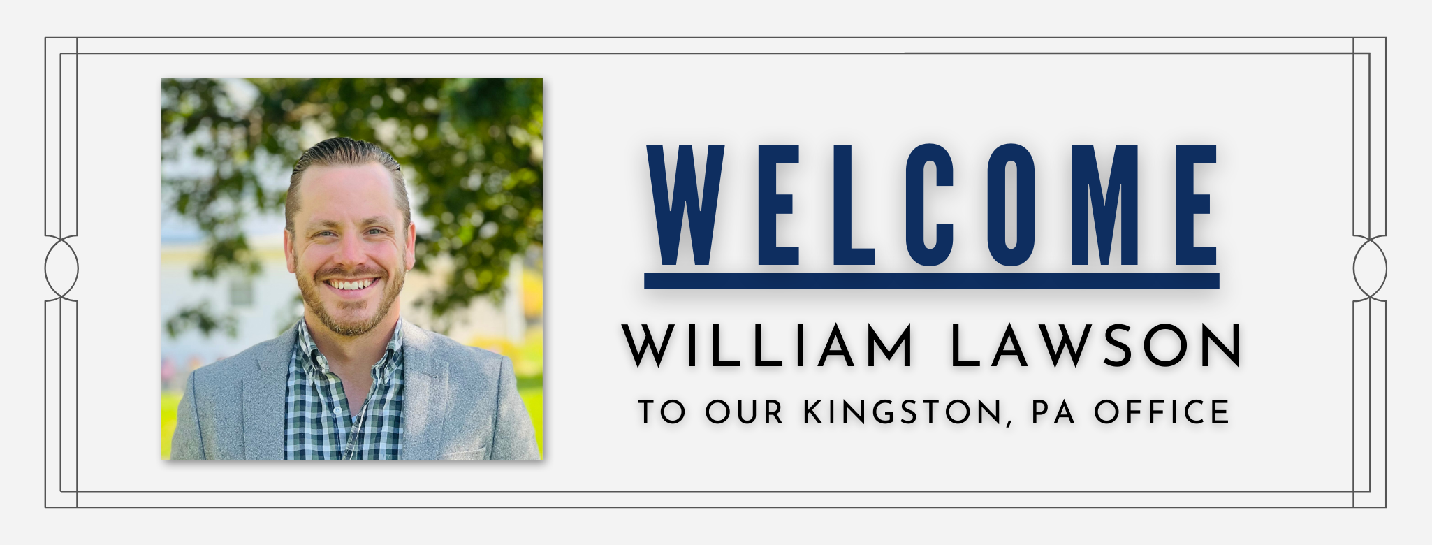 Welcome New Agent William Lawson