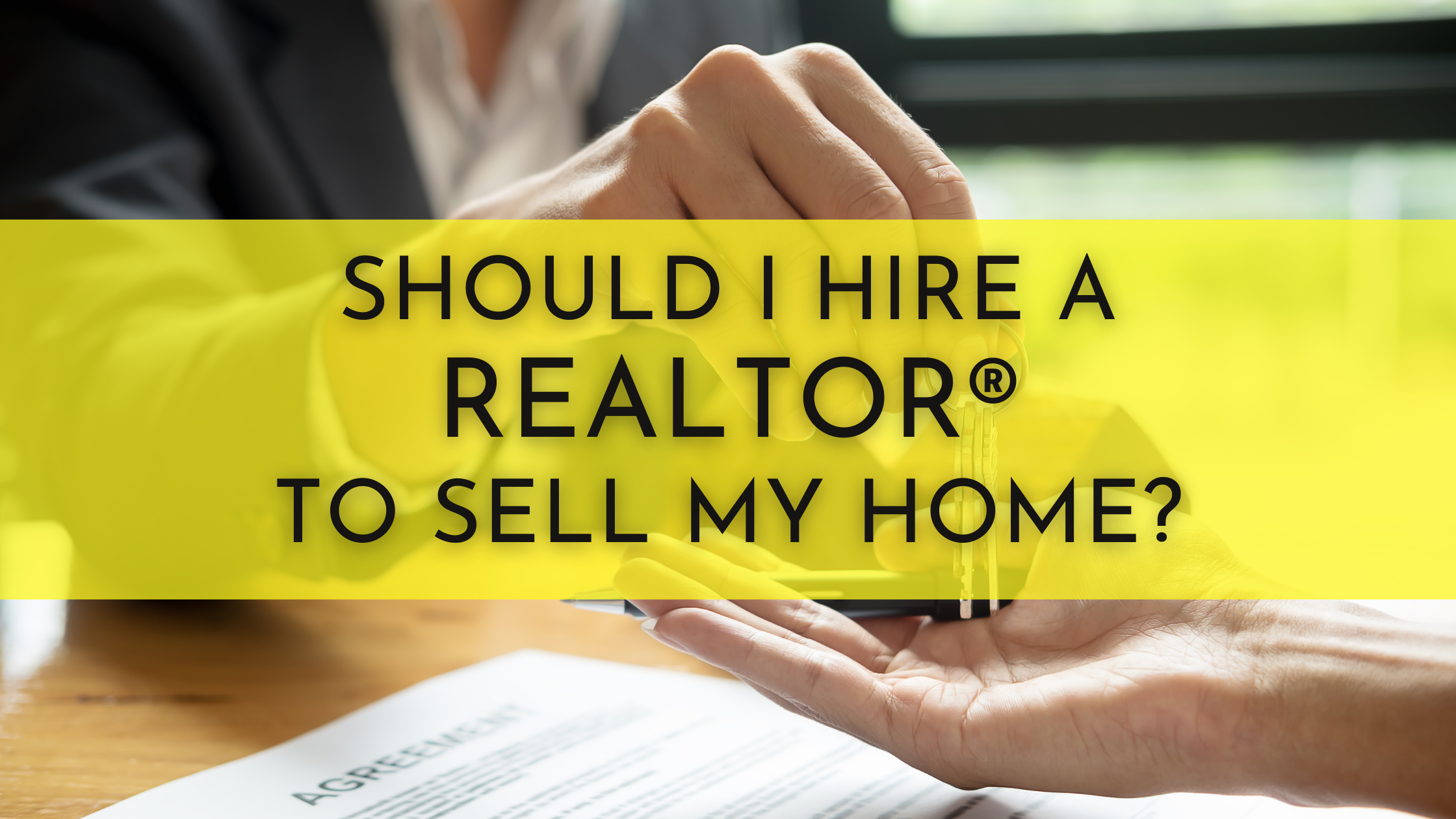 hire a realtor