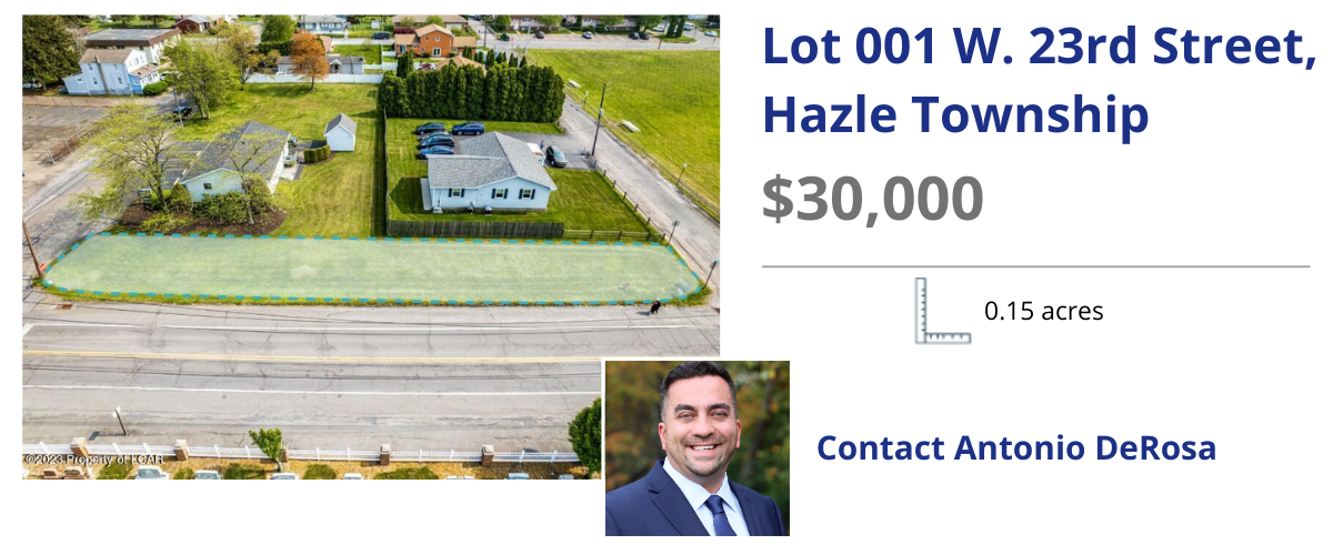 w 23rd st, hazle twp