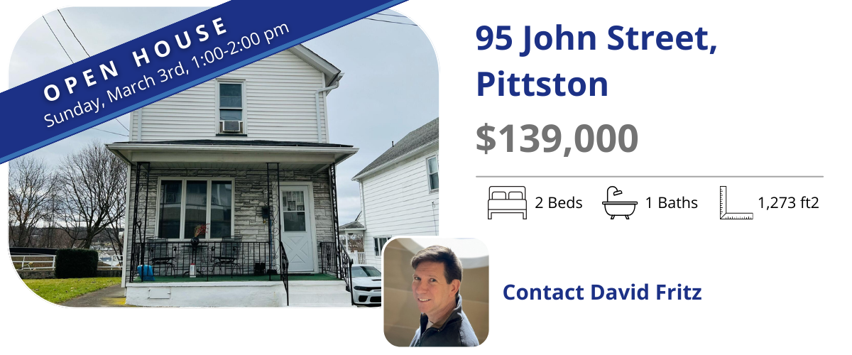 open house 95 john st, pittston