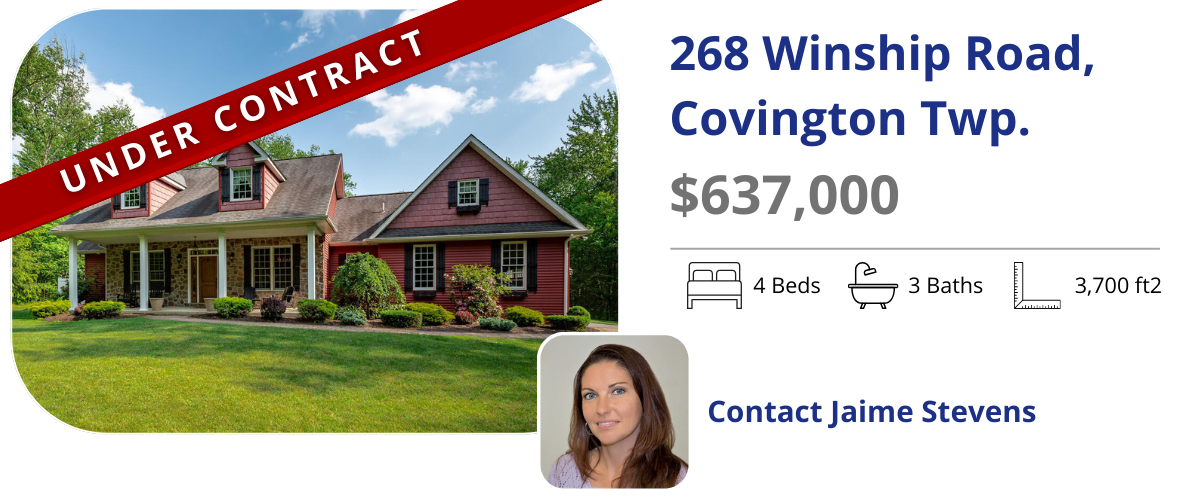 homes for sale in covington twp