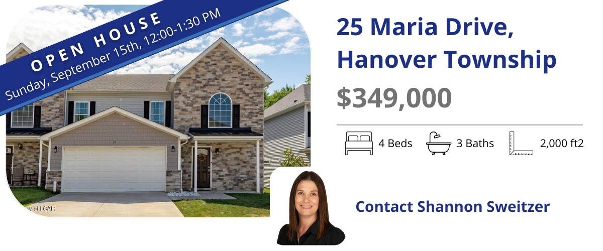 25 Maria dr open house