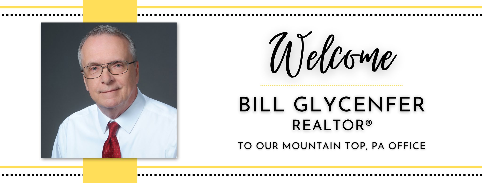 welcome Bill Glycenfer