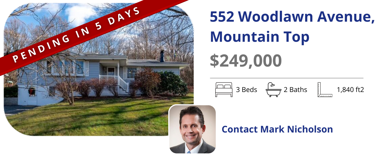 homes for sale in mountain top