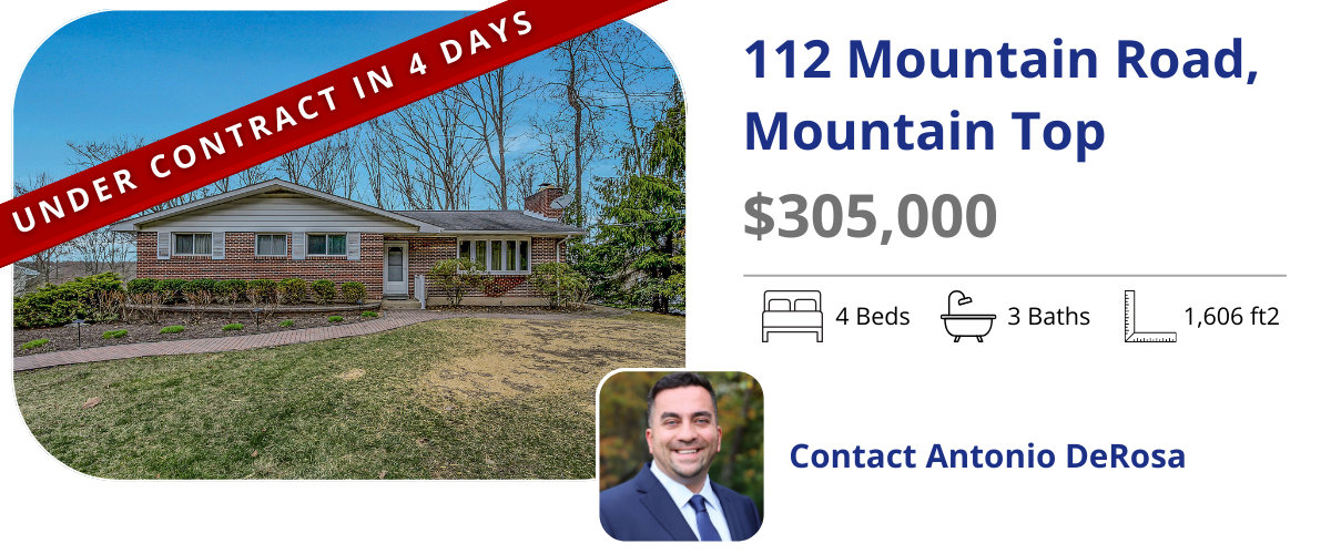 homes for sale in mountain top