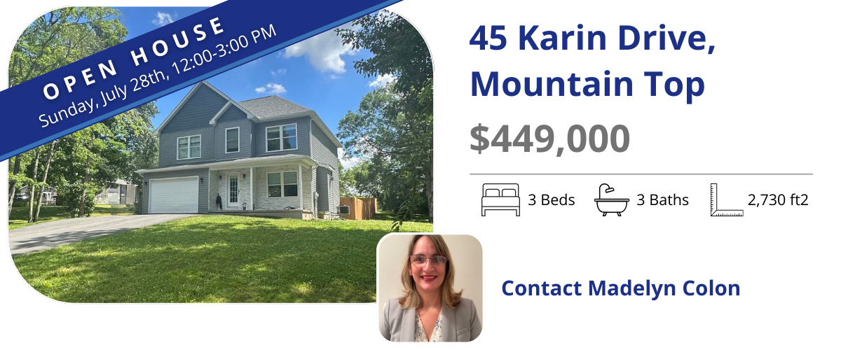 45 karin drive open house
