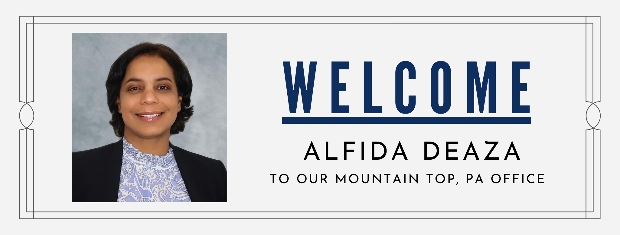 Welcome A. Deaza