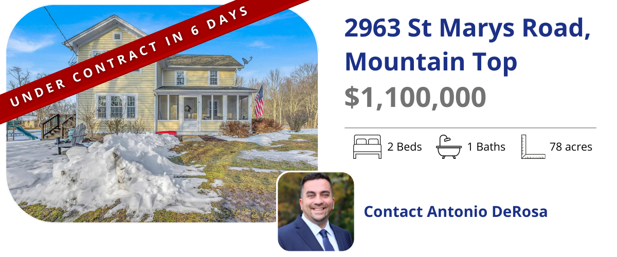 homes for sale in mountain top