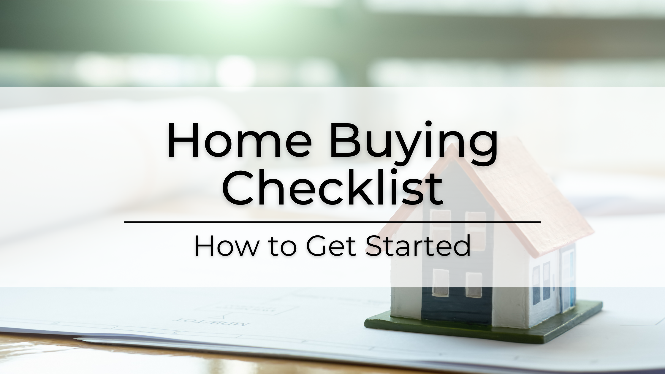 home buying checklist
