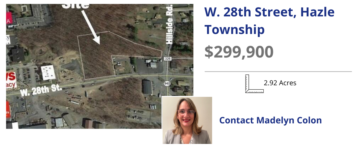 W 28th st, hazle twp