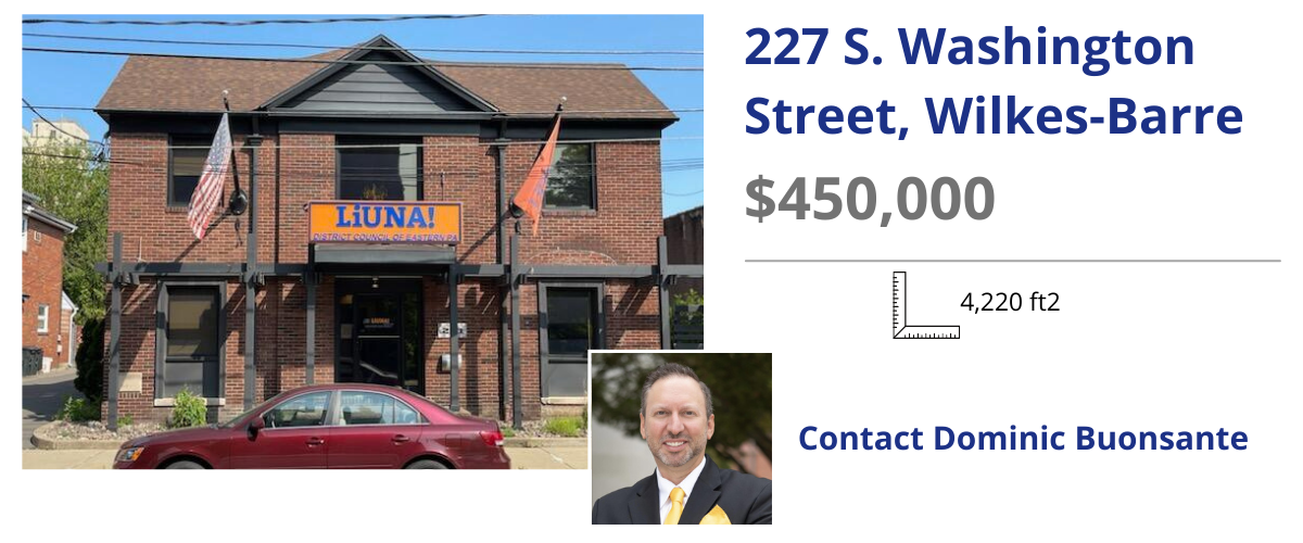 227 s Washington st Wilkes barre