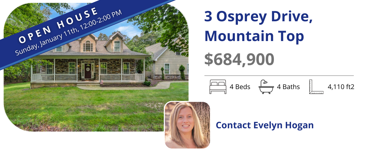 3 osprey dr open house