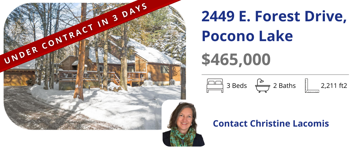 homes for sale in Pocono lake